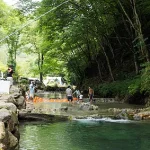 ナラ入沢渓流釣りキャンプ場