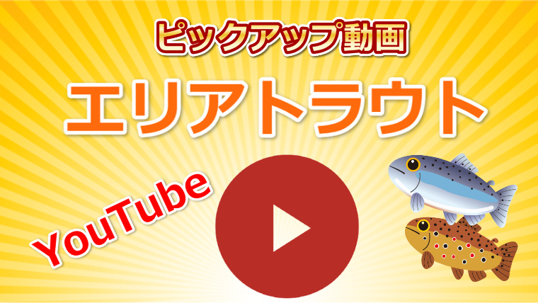 トラウト管理釣り場に関するyoutube動画