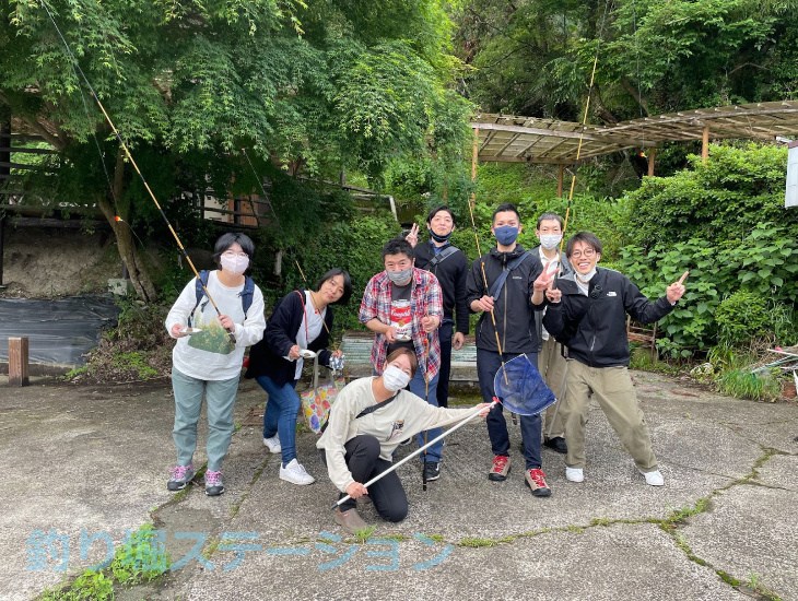 釣行記 千葉県 養老渓谷釣堀センター 初心者でも釣れる コイ マス釣り