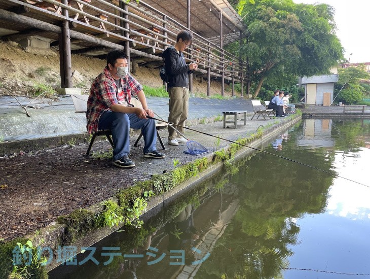 釣行記 千葉県 養老渓谷釣堀センター 初心者でも釣れる コイ マス釣り