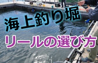 海上釣り堀用 リール オススメ13選 選び方4つのポイント